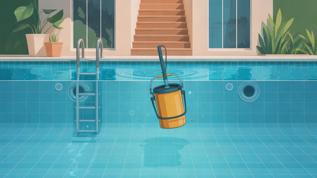 Illustration for Why does weekly pool care prevent green water and equipment problems? — Pool cleaning service